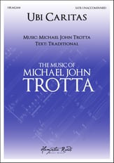 Ubi Caritas SATB choral sheet music cover